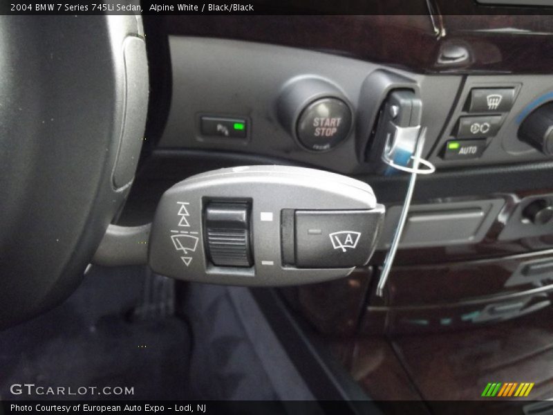 Alpine White / Black/Black 2004 BMW 7 Series 745Li Sedan