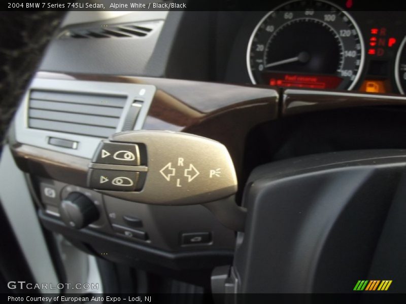 Alpine White / Black/Black 2004 BMW 7 Series 745Li Sedan