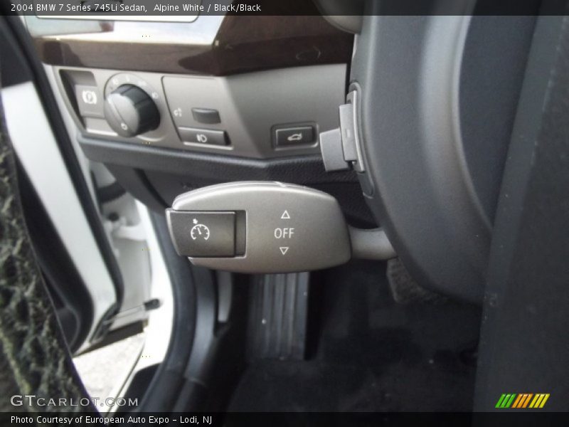Alpine White / Black/Black 2004 BMW 7 Series 745Li Sedan