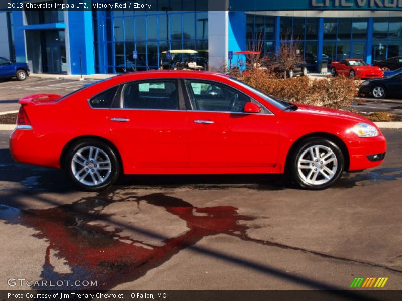 Victory Red / Ebony 2013 Chevrolet Impala LTZ