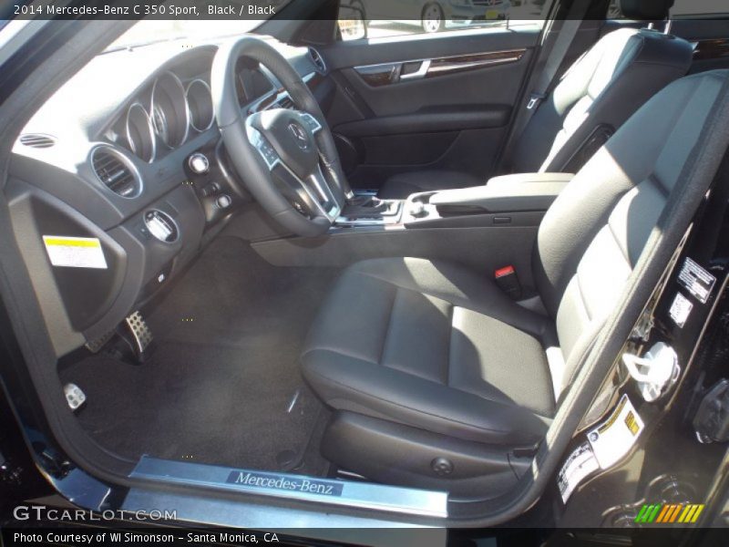 Front Seat of 2014 C 350 Sport