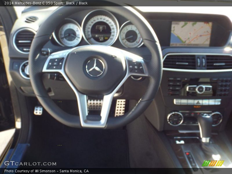 Black / Black 2014 Mercedes-Benz C 350 Sport