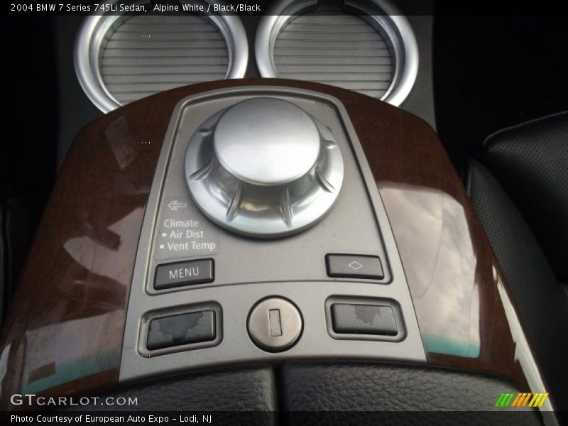 Alpine White / Black/Black 2004 BMW 7 Series 745Li Sedan