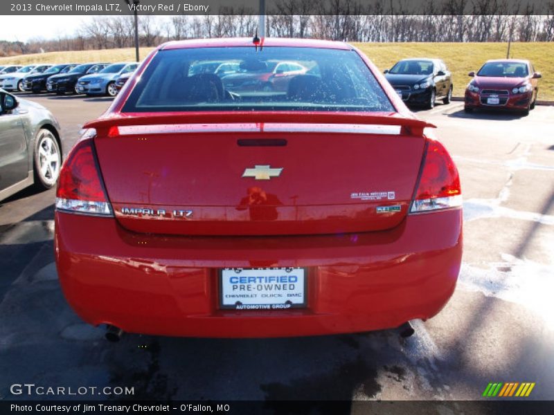 Victory Red / Ebony 2013 Chevrolet Impala LTZ