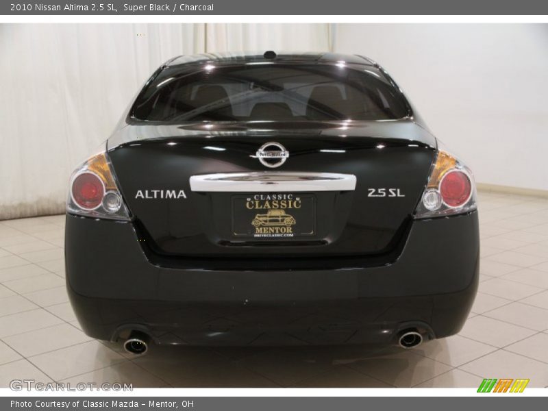 Super Black / Charcoal 2010 Nissan Altima 2.5 SL