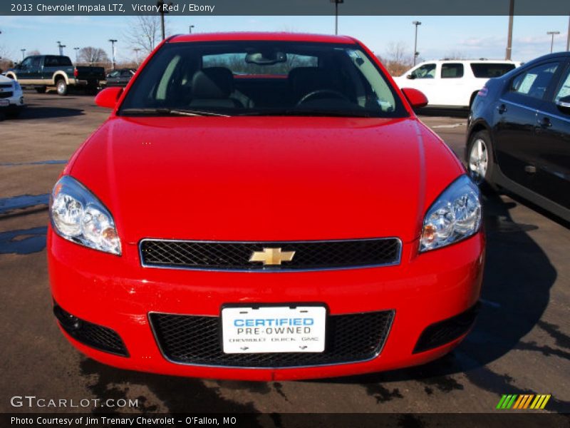 Victory Red / Ebony 2013 Chevrolet Impala LTZ