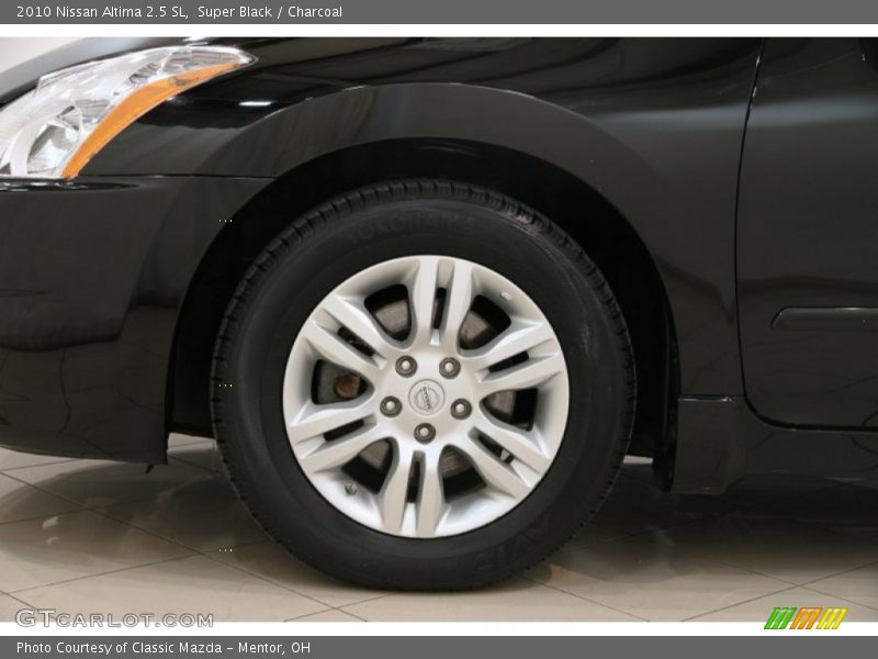 Super Black / Charcoal 2010 Nissan Altima 2.5 SL