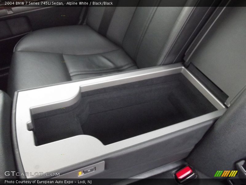 Alpine White / Black/Black 2004 BMW 7 Series 745Li Sedan