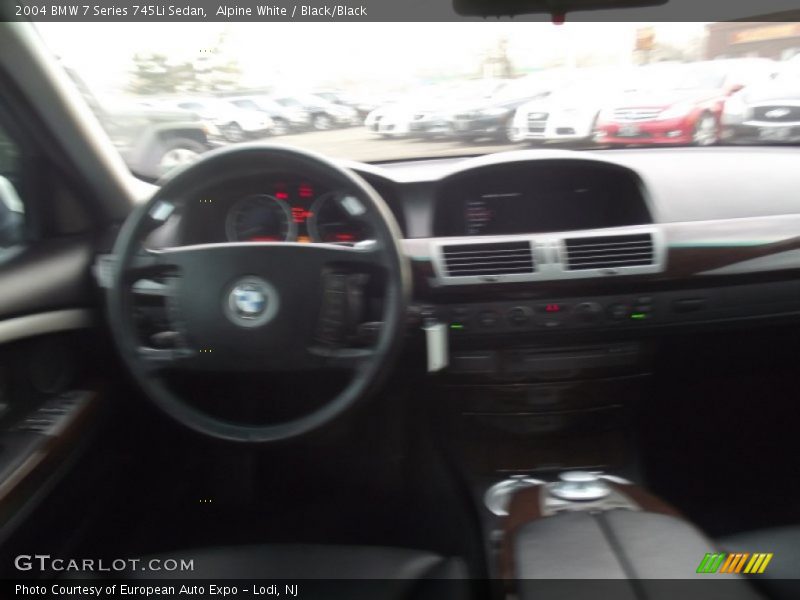 Alpine White / Black/Black 2004 BMW 7 Series 745Li Sedan
