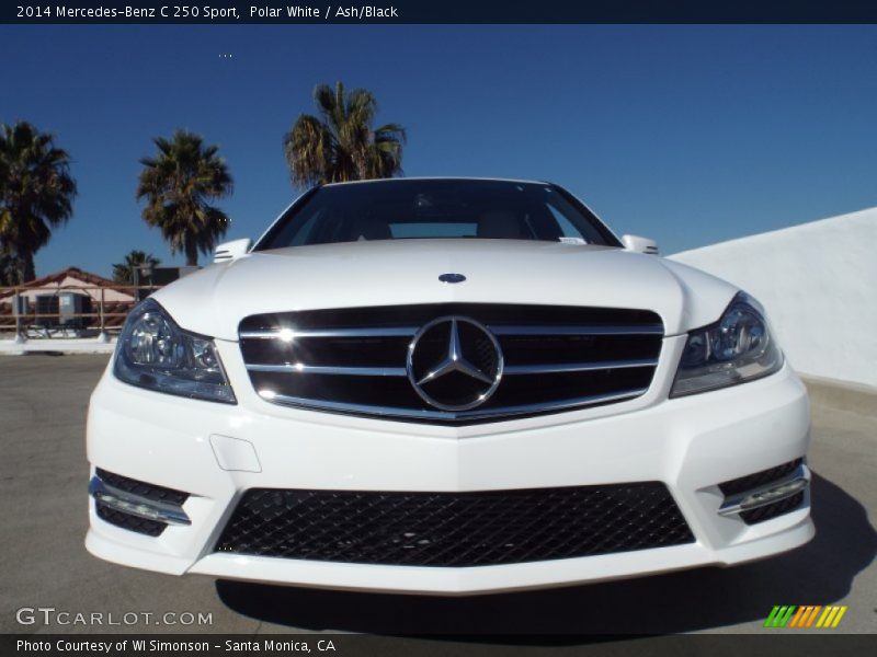 Polar White / Ash/Black 2014 Mercedes-Benz C 250 Sport