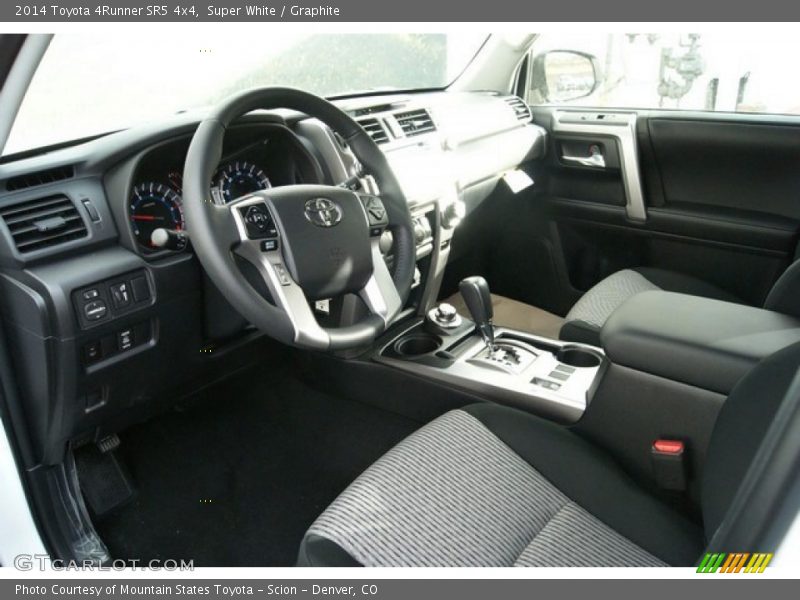 Super White / Graphite 2014 Toyota 4Runner SR5 4x4