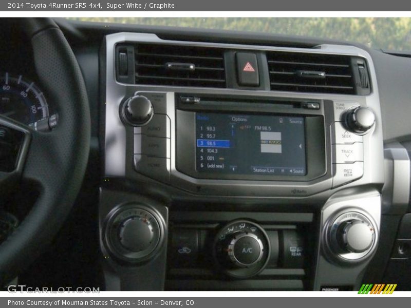 Super White / Graphite 2014 Toyota 4Runner SR5 4x4