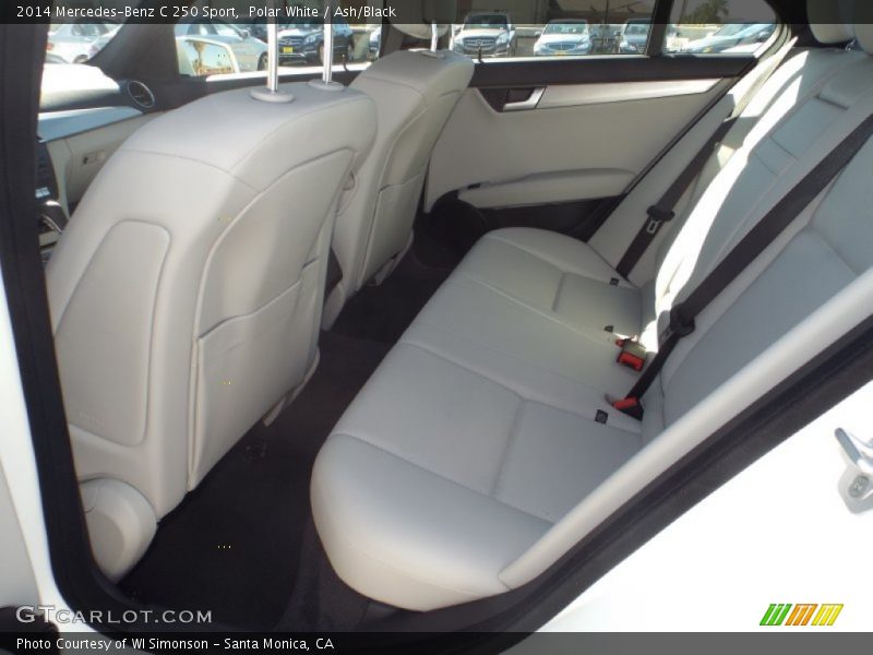 Polar White / Ash/Black 2014 Mercedes-Benz C 250 Sport
