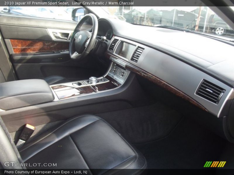 Lunar Grey Metallic / Warm Charcoal 2010 Jaguar XF Premium Sport Sedan
