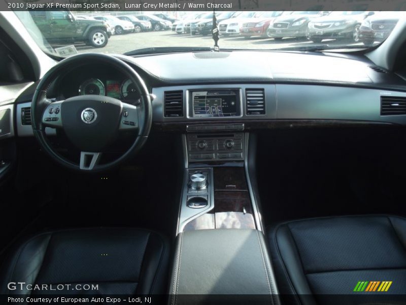 Lunar Grey Metallic / Warm Charcoal 2010 Jaguar XF Premium Sport Sedan