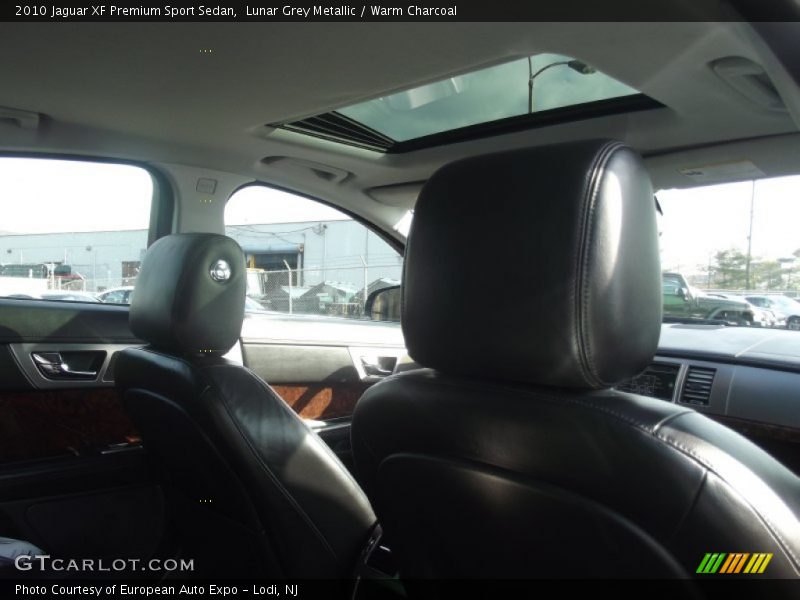 Lunar Grey Metallic / Warm Charcoal 2010 Jaguar XF Premium Sport Sedan