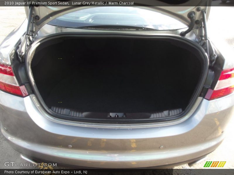 Lunar Grey Metallic / Warm Charcoal 2010 Jaguar XF Premium Sport Sedan
