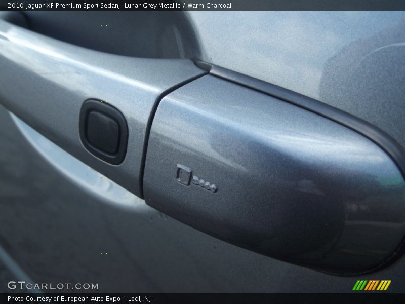 Lunar Grey Metallic / Warm Charcoal 2010 Jaguar XF Premium Sport Sedan