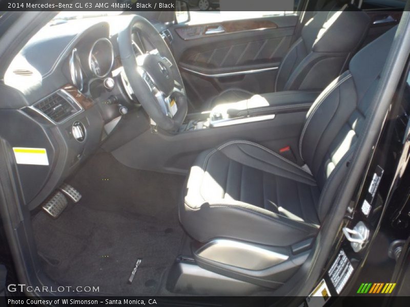 Front Seat of 2014 GL 63 AMG 4Matic