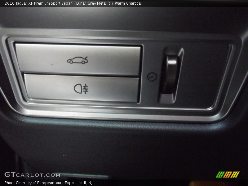 Lunar Grey Metallic / Warm Charcoal 2010 Jaguar XF Premium Sport Sedan