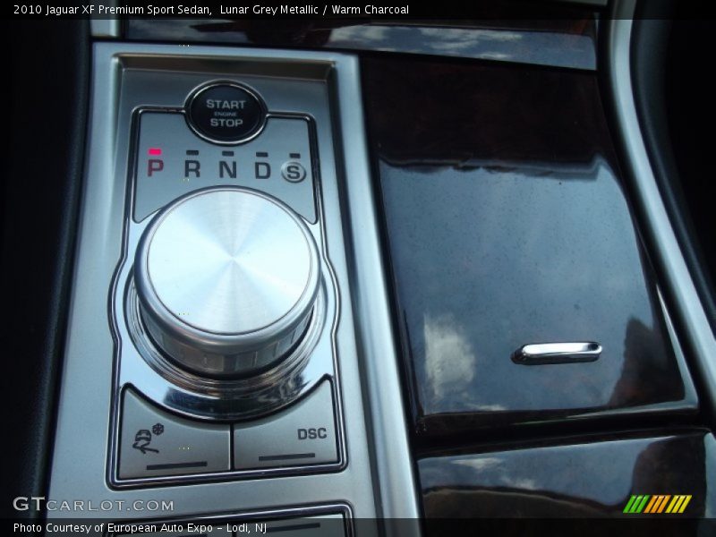 Lunar Grey Metallic / Warm Charcoal 2010 Jaguar XF Premium Sport Sedan