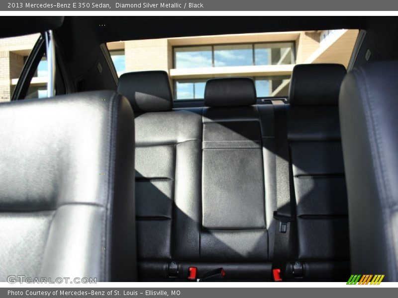 Diamond Silver Metallic / Black 2013 Mercedes-Benz E 350 Sedan