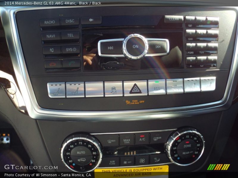 Black / Black 2014 Mercedes-Benz GL 63 AMG 4Matic