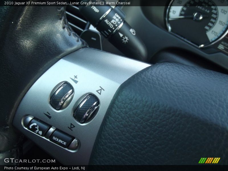 Lunar Grey Metallic / Warm Charcoal 2010 Jaguar XF Premium Sport Sedan