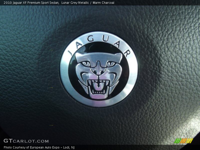 Lunar Grey Metallic / Warm Charcoal 2010 Jaguar XF Premium Sport Sedan