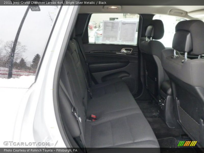 Bright Silver Metallic / Black 2011 Jeep Grand Cherokee Laredo 4x4