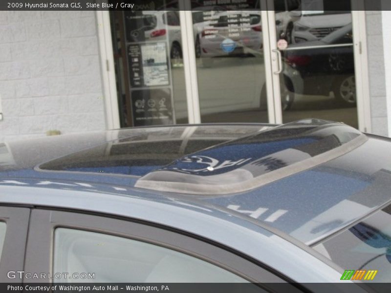 Slate Blue / Gray 2009 Hyundai Sonata GLS