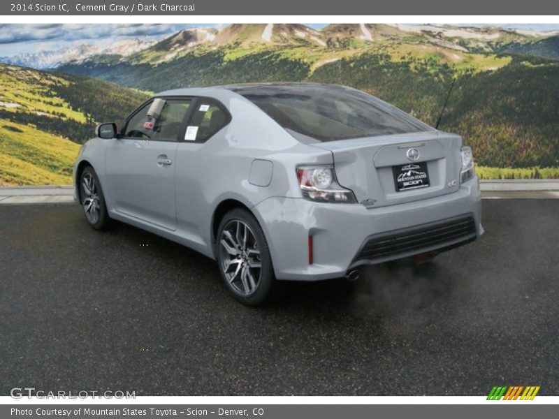 Cement Gray / Dark Charcoal 2014 Scion tC