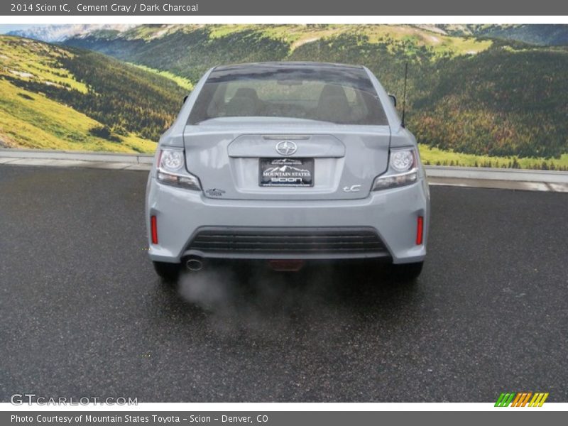 Cement Gray / Dark Charcoal 2014 Scion tC