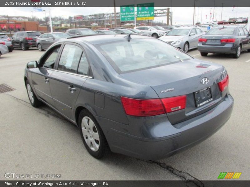 Slate Blue / Gray 2009 Hyundai Sonata GLS