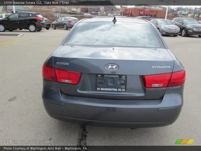 Slate Blue / Gray 2009 Hyundai Sonata GLS