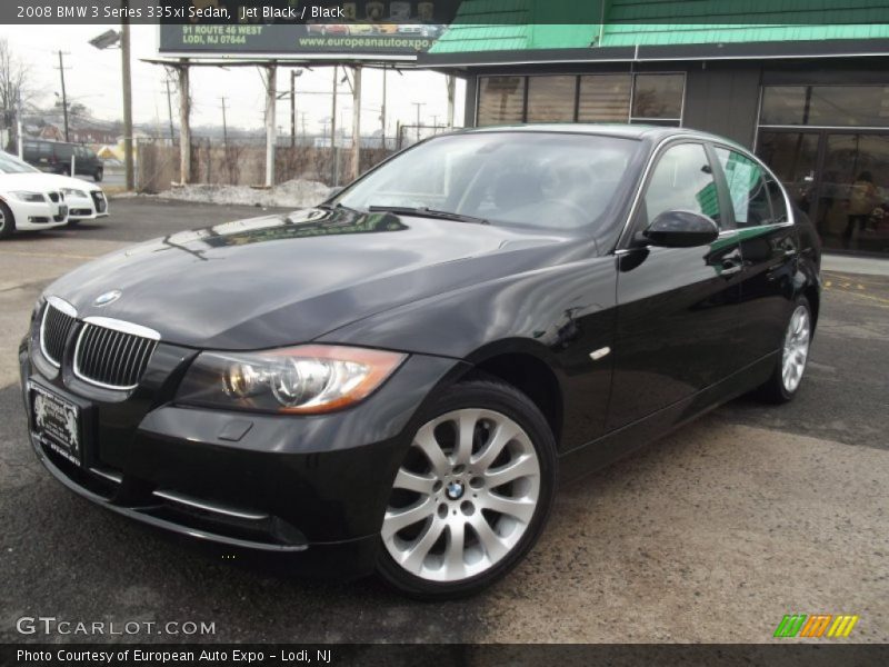 Jet Black / Black 2008 BMW 3 Series 335xi Sedan