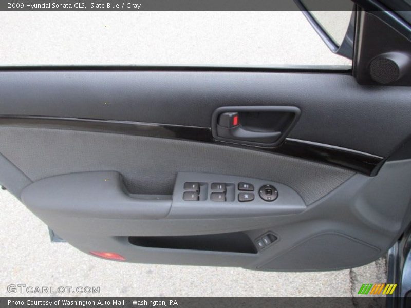 Slate Blue / Gray 2009 Hyundai Sonata GLS