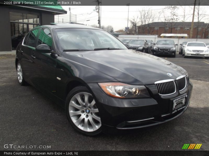Jet Black / Black 2008 BMW 3 Series 335xi Sedan