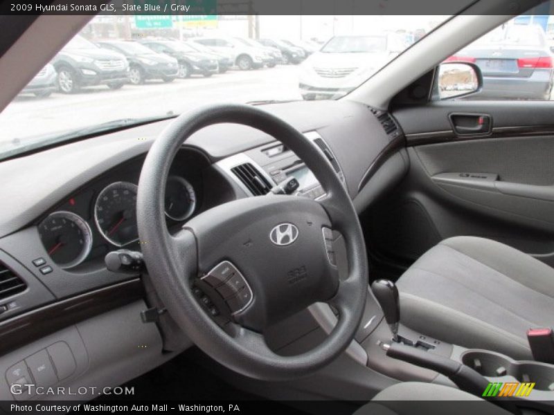Slate Blue / Gray 2009 Hyundai Sonata GLS