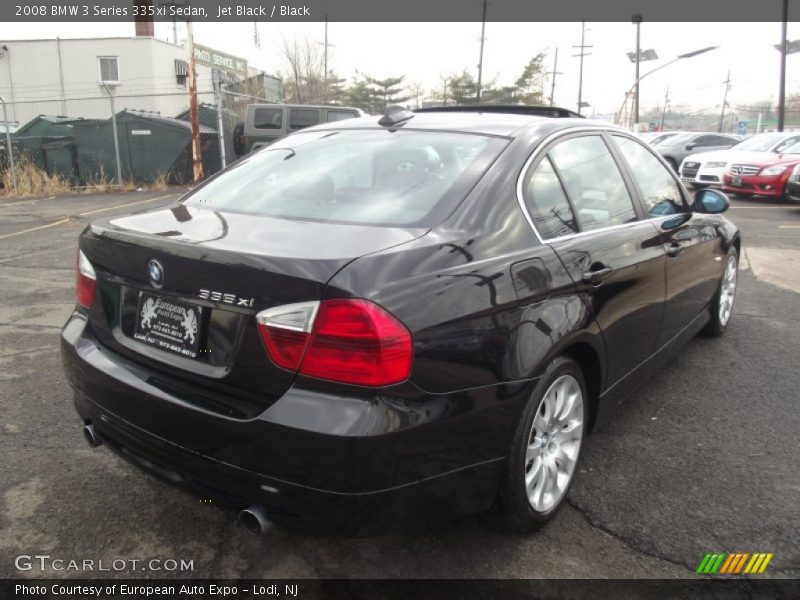 Jet Black / Black 2008 BMW 3 Series 335xi Sedan