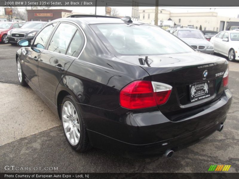 Jet Black / Black 2008 BMW 3 Series 335xi Sedan