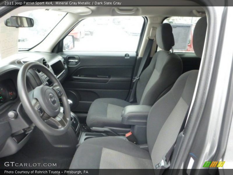 Mineral Gray Metallic / Dark Slate Gray 2011 Jeep Patriot Sport 4x4