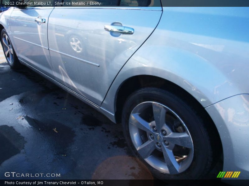 Silver Ice Metallic / Ebony 2012 Chevrolet Malibu LT