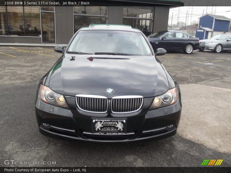 Jet Black / Black 2008 BMW 3 Series 335xi Sedan