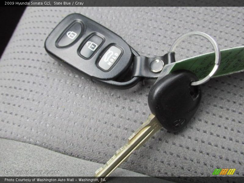 Slate Blue / Gray 2009 Hyundai Sonata GLS