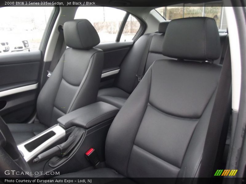Jet Black / Black 2008 BMW 3 Series 335xi Sedan