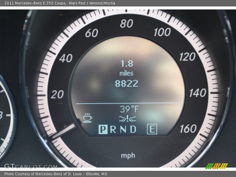 Mars Red / Almond/Mocha 2011 Mercedes-Benz E 350 Coupe