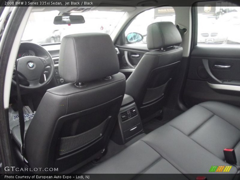 Jet Black / Black 2008 BMW 3 Series 335xi Sedan