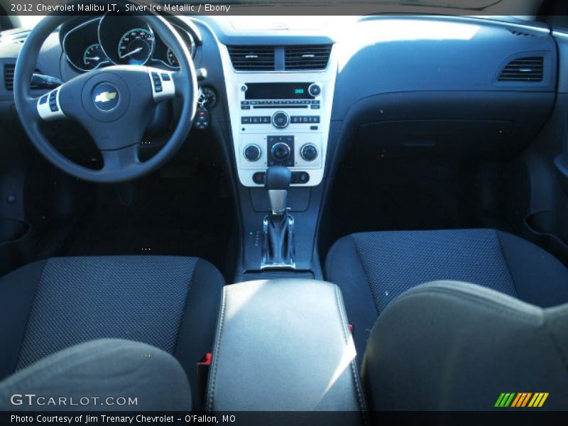 Silver Ice Metallic / Ebony 2012 Chevrolet Malibu LT