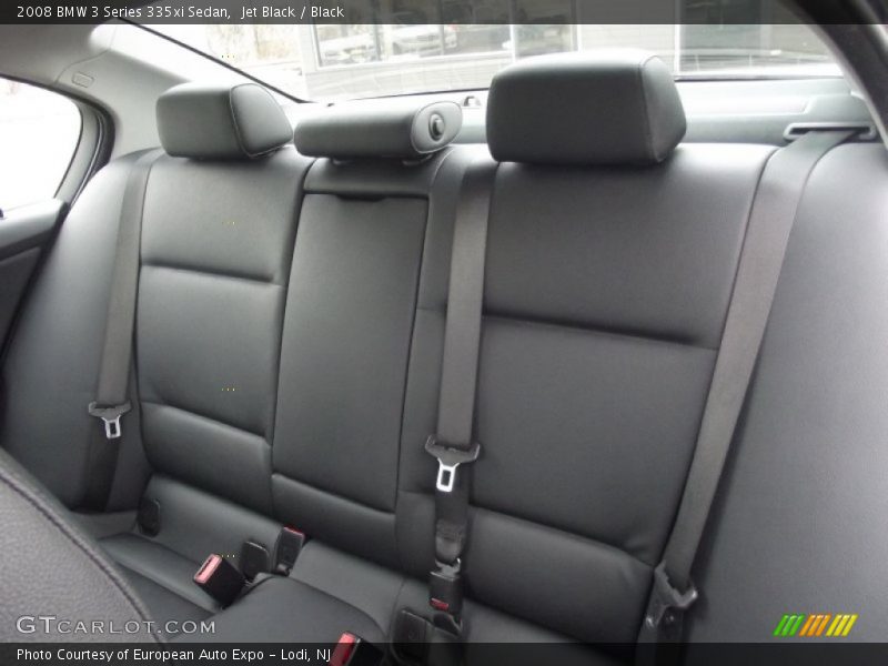 Jet Black / Black 2008 BMW 3 Series 335xi Sedan